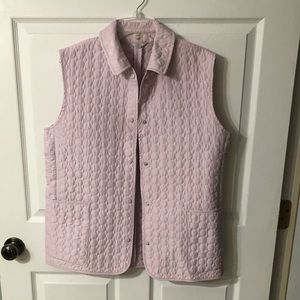 Fjall Pink Vest Jacket Sz Large